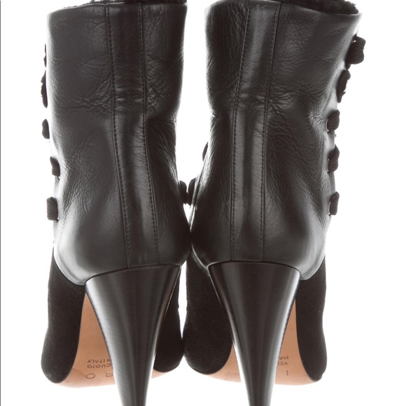 IRO Suede Lace Up Ankle Booties 39 - Picture 3 of 6